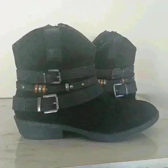 Sam Edelman Big Girl Black Boots Size 4 - Picture 2 of 10